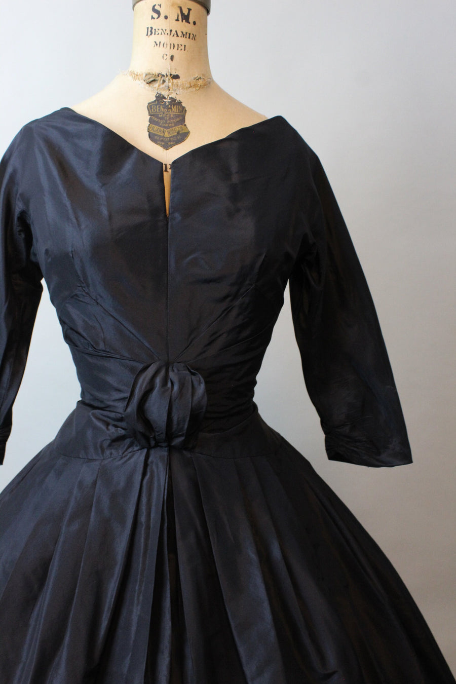 1950s SILK COCKTAIL dress xs | new fall