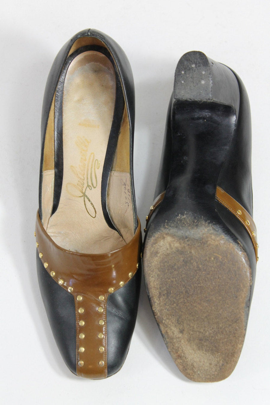 1960s Julianelli studded shoes size 6 us | new fall