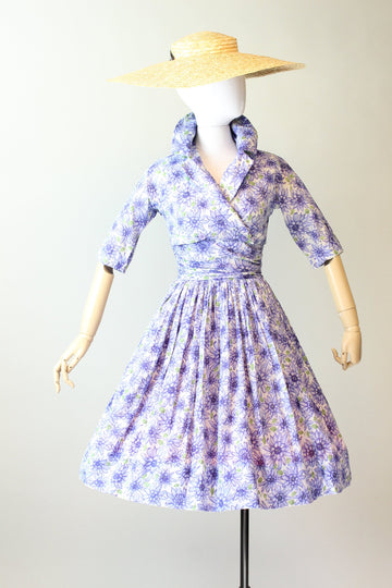 1950s JONATHAN LOGAN cotton dress and jacket xs | new spring summer