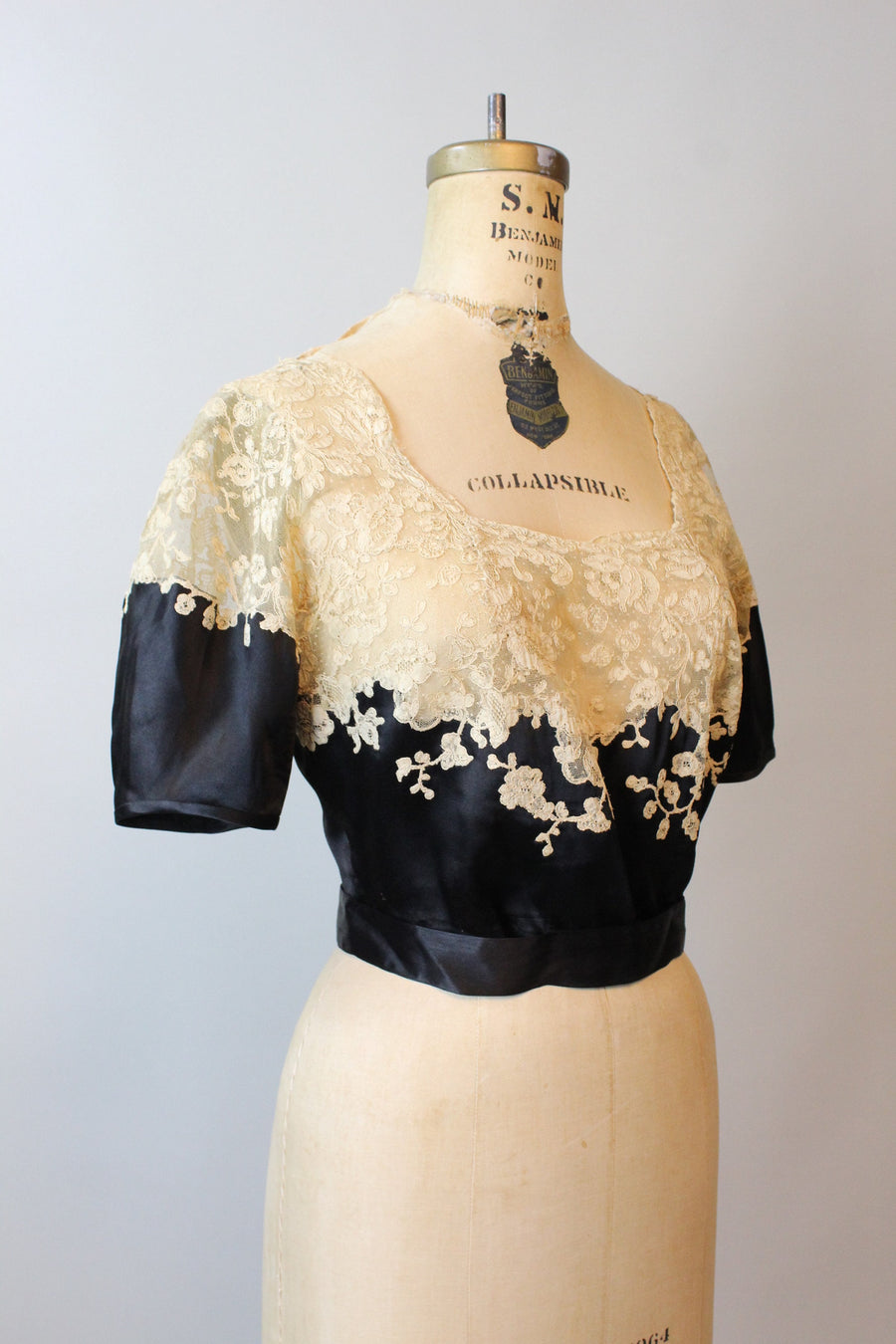 EDWARDIAN antique top SILK camisole xs | new fall winter