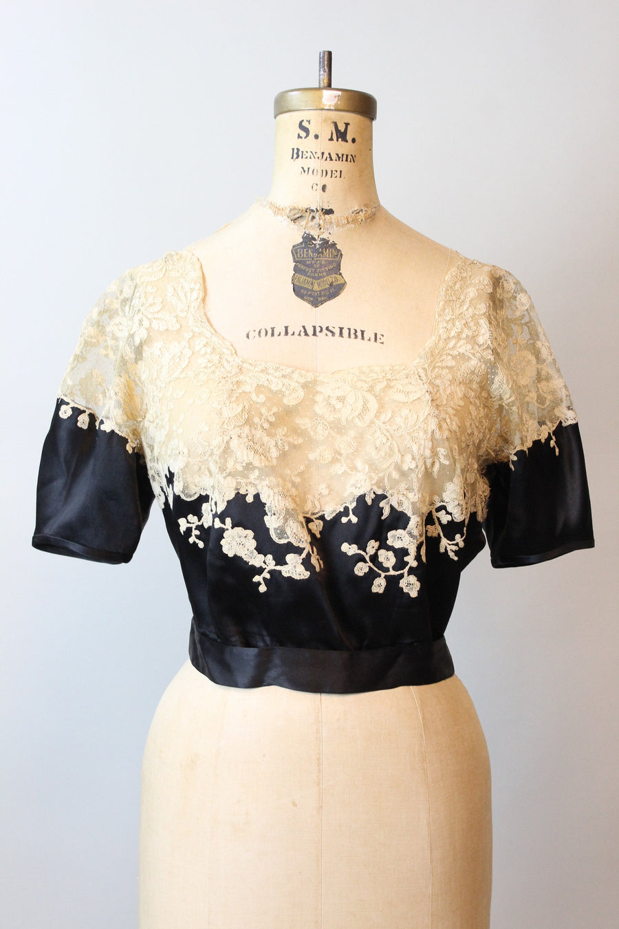 EDWARDIAN antique top SILK camisole xs | new fall winter