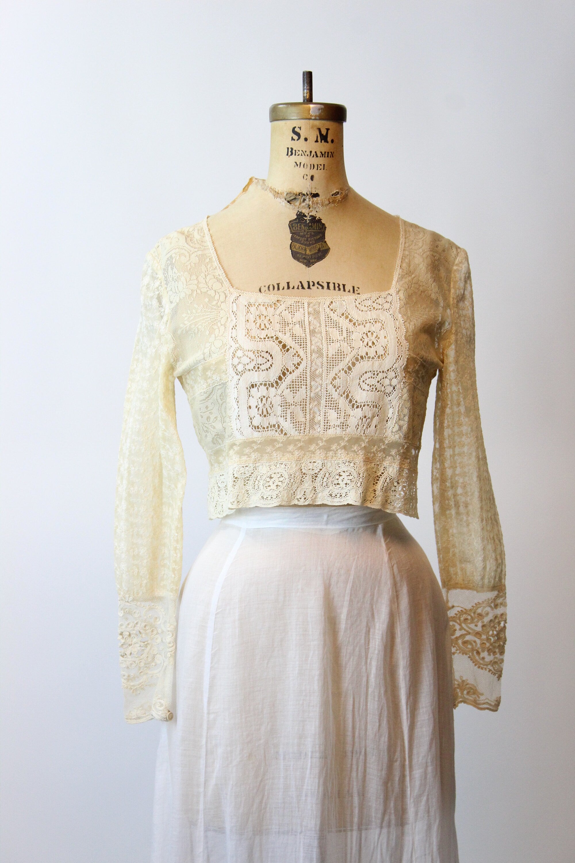 トップス Eaphi VINTAGE LIKE LACE BLOUSE VINTAGE LIKE LACE BLOUSE