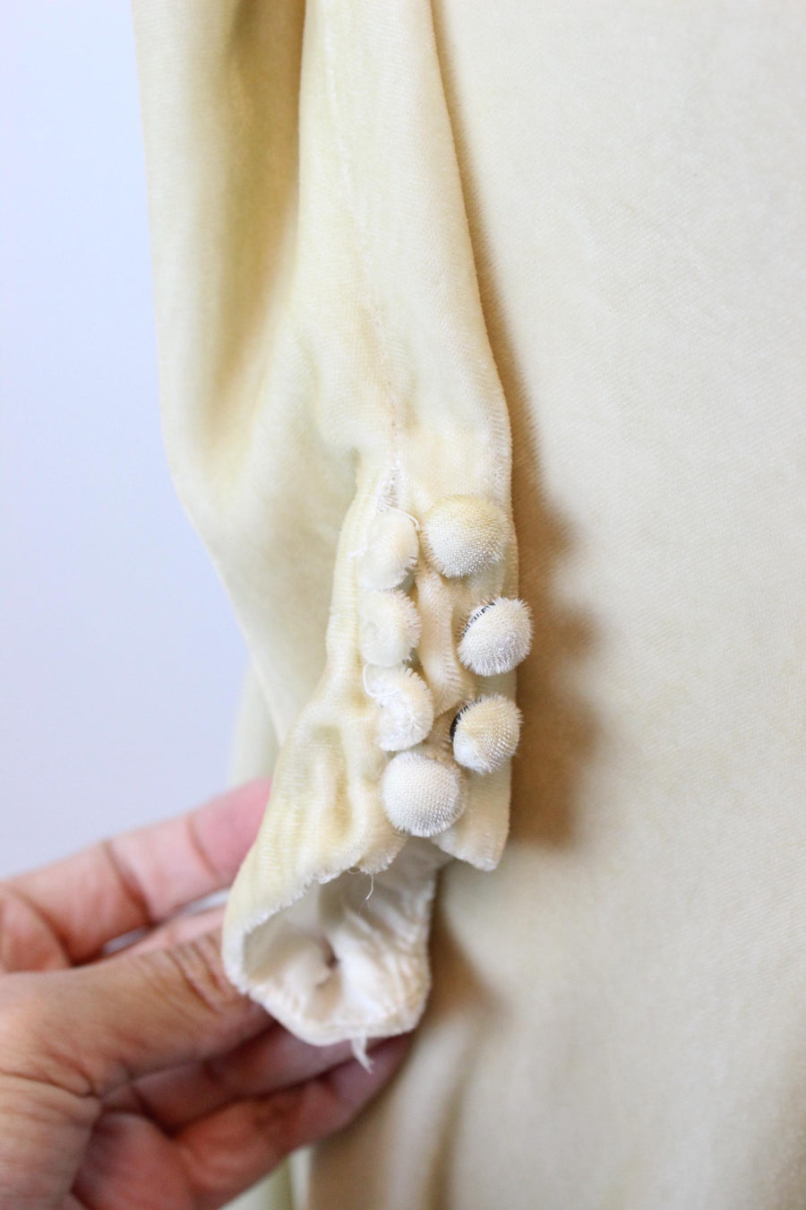 1930s VELVET WEDDING dress train xs | new fall winter