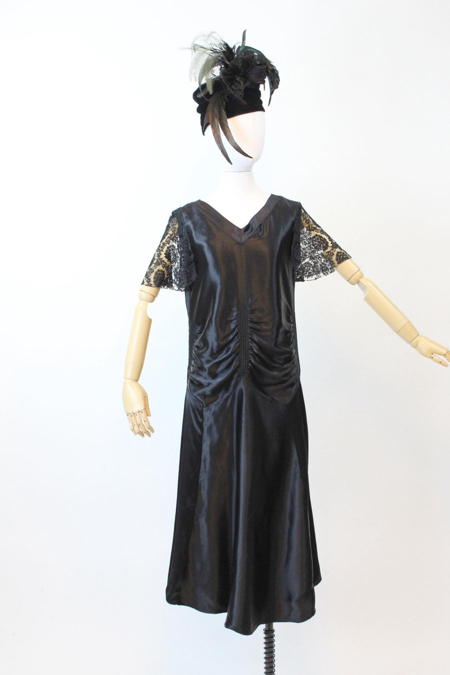 silk 1920's style dresses Paper Fondant Silk Dress