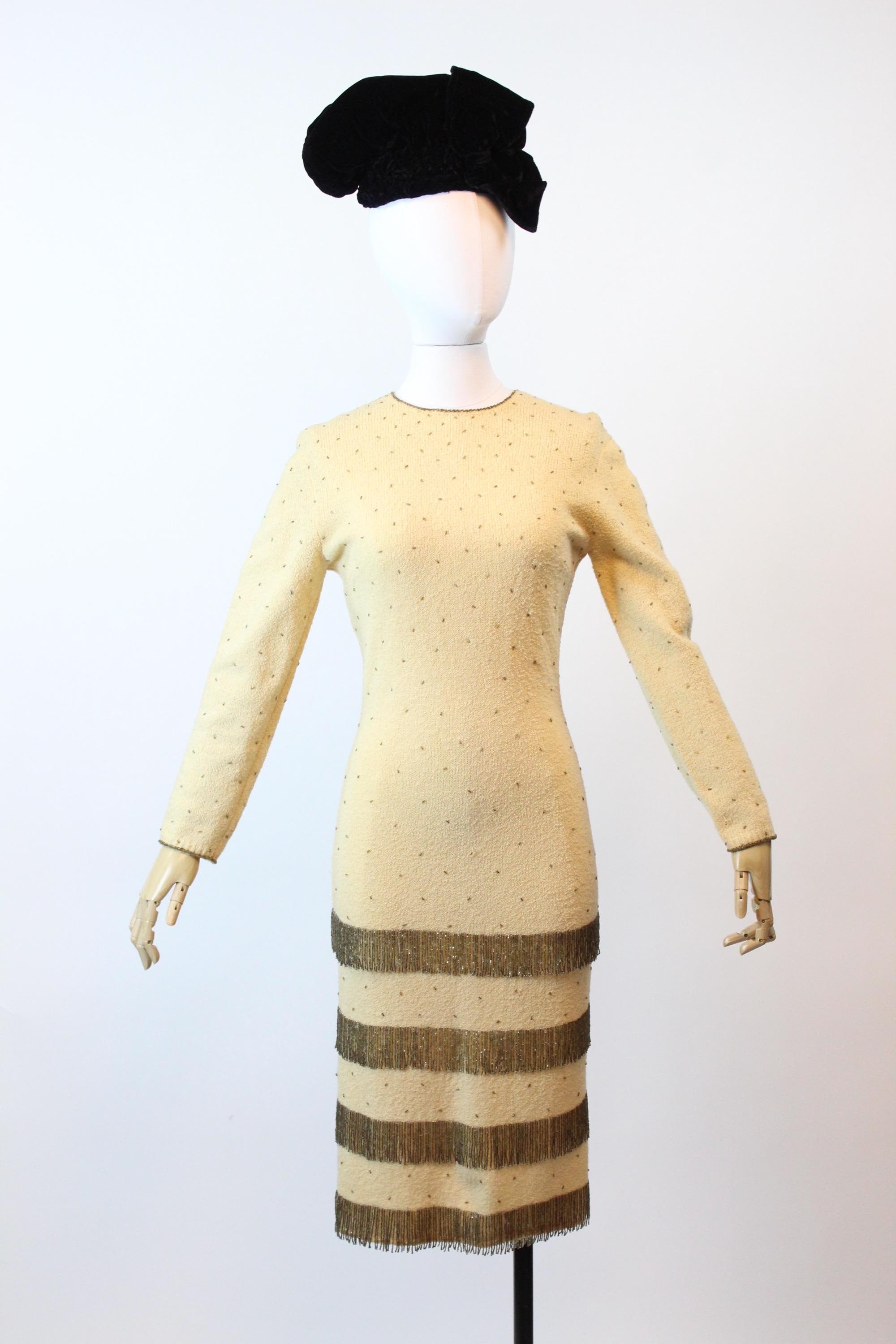 knitted white dress White Lace Collared Pointelle Knit Mini Dress – self-portrait-US main image 0