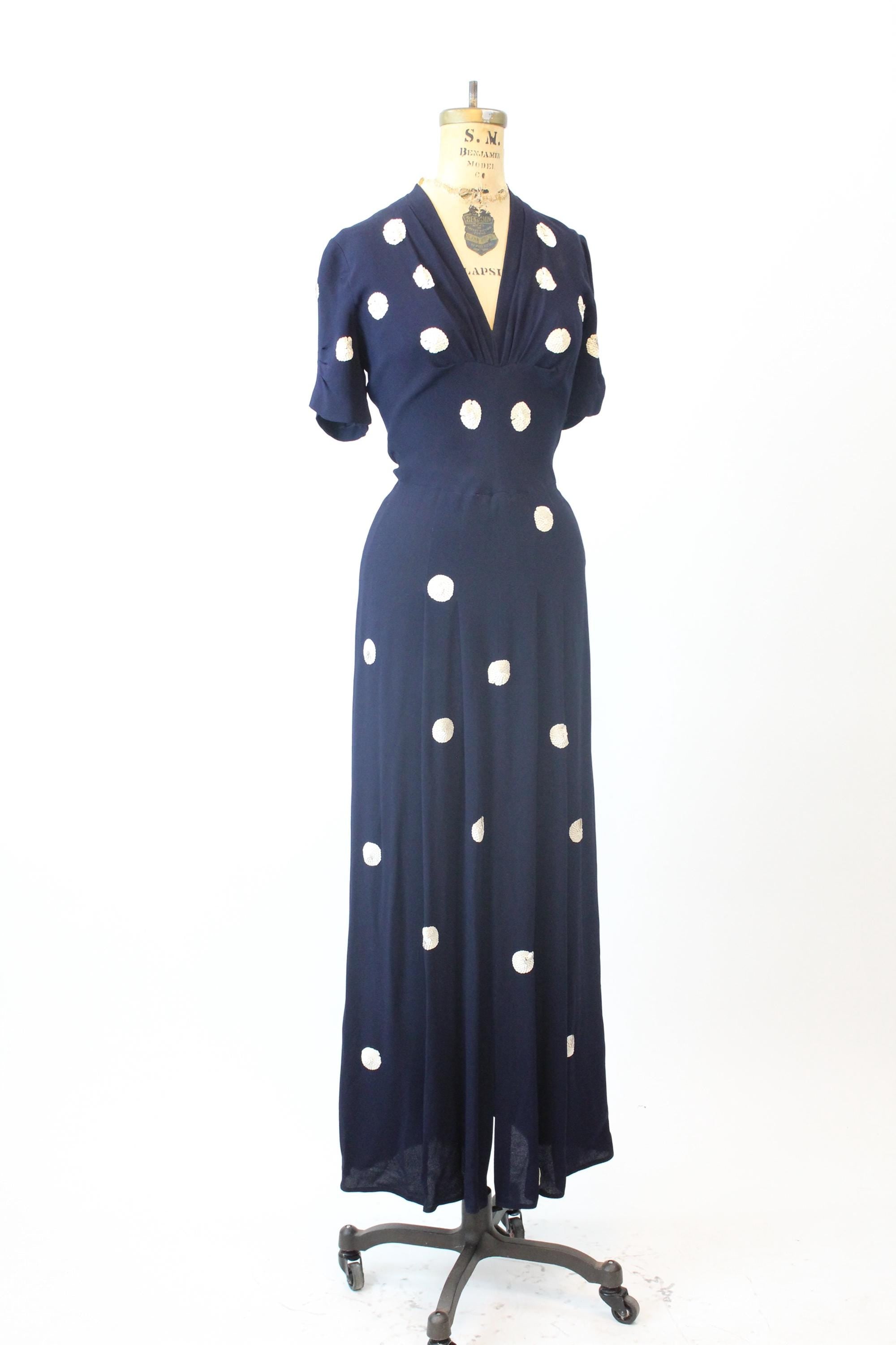 1940s NEIMAN MARCUS sequin disc dress small medium | new fall winter  Napa  Valley Vintage