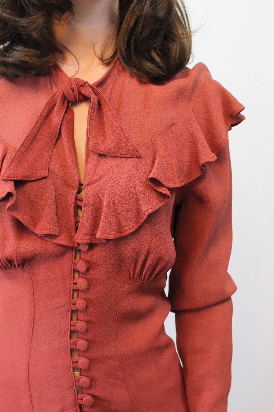 1970s 1971 OSSIE CLARK maxi dress xs | new fall winter