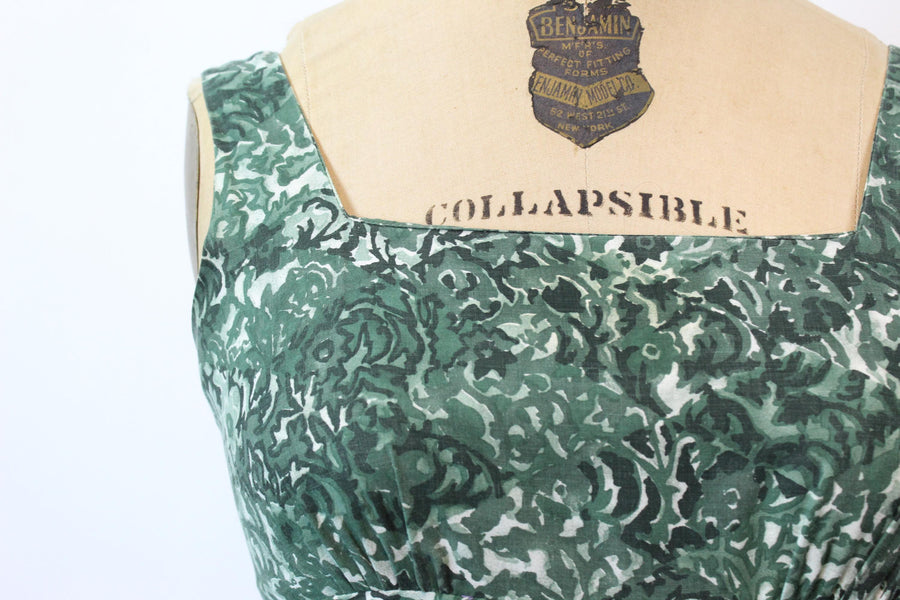 1950s JONATHAN LOGAN cotton dress and jacket xs | new spring summer