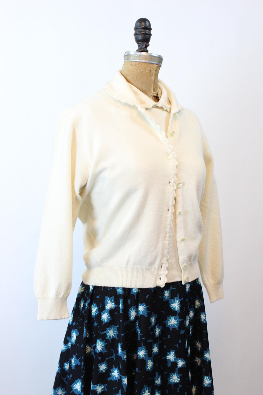 1950s JANTZEN sweater cardigan set small | new fall winter