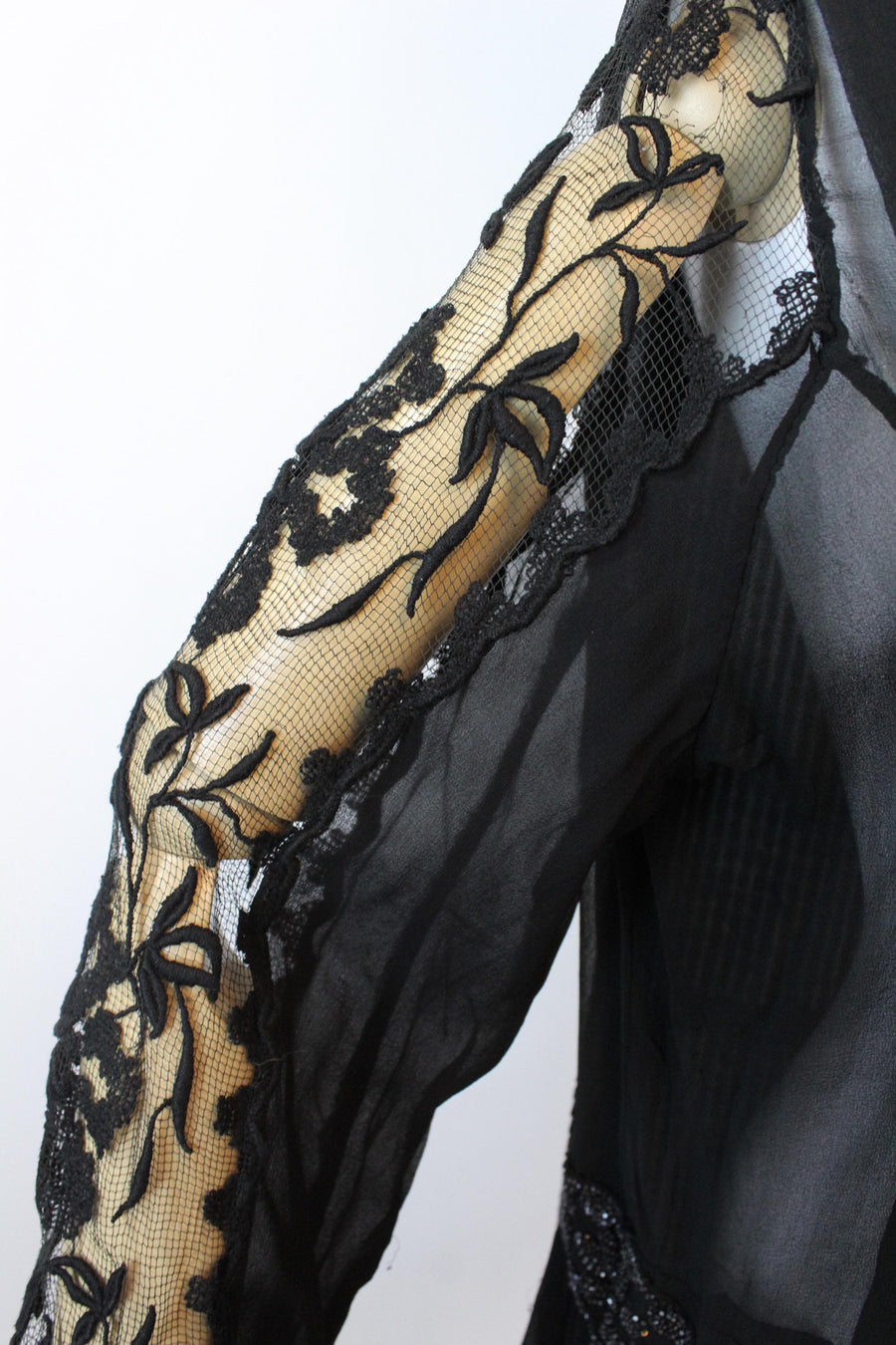 1920s DEVORE velvet dress medium large | new fall winter