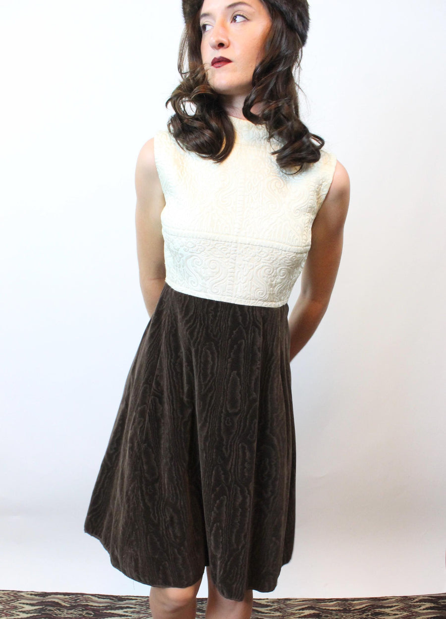 1960s MALCOLM STARR velvet dress jacket set xs | new fall winter