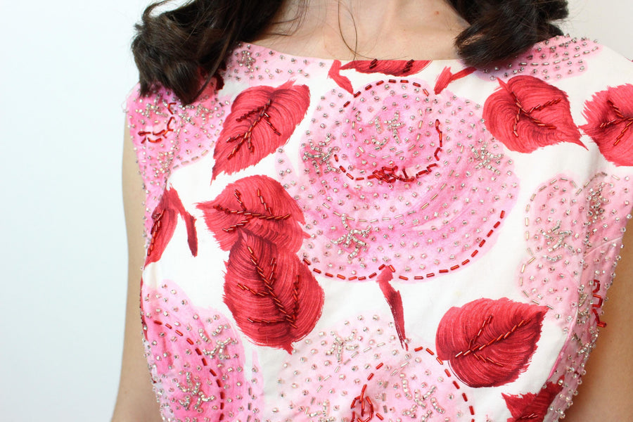 1960s 1965 documented MALCOLM STARR gown dress medium large | new fall winter