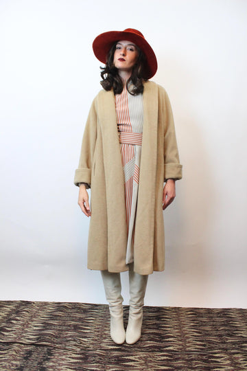 1950s CASHMERE camel coat | new fall winter