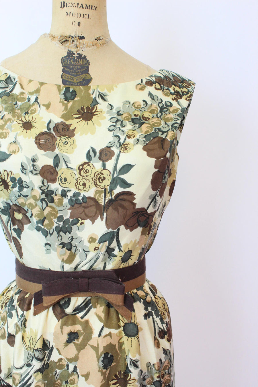 1950s ADELE SIMPSON silk dress xs | new fall winter