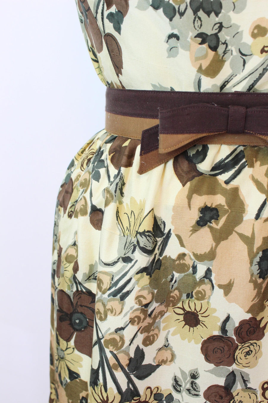 1950s ADELE SIMPSON silk dress xs | new fall winter