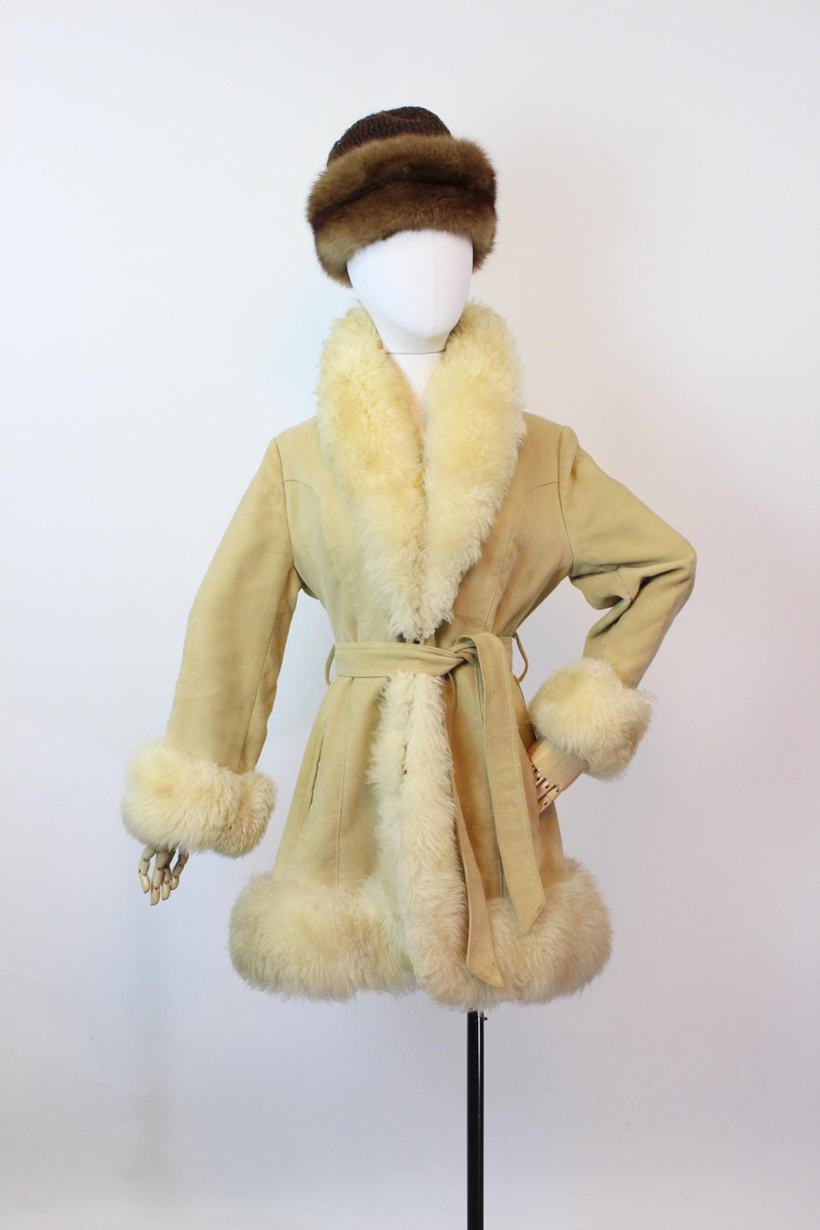 1970s COUNTRY PACER princess fur coat medium | new fall winter