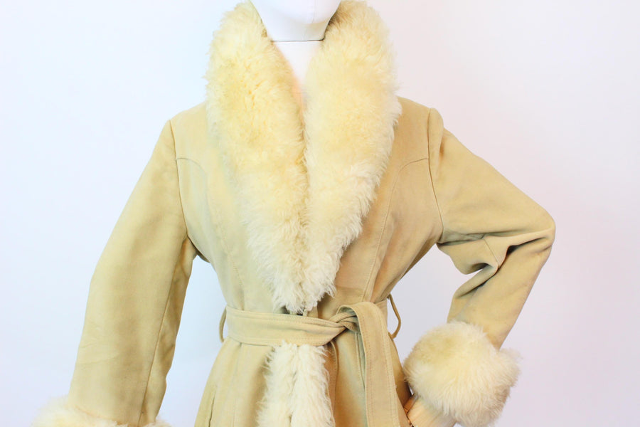 1970s COUNTRY PACER princess fur coat medium | new fall winter