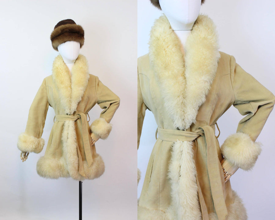 1970s COUNTRY PACER princess fur coat medium | new fall winter