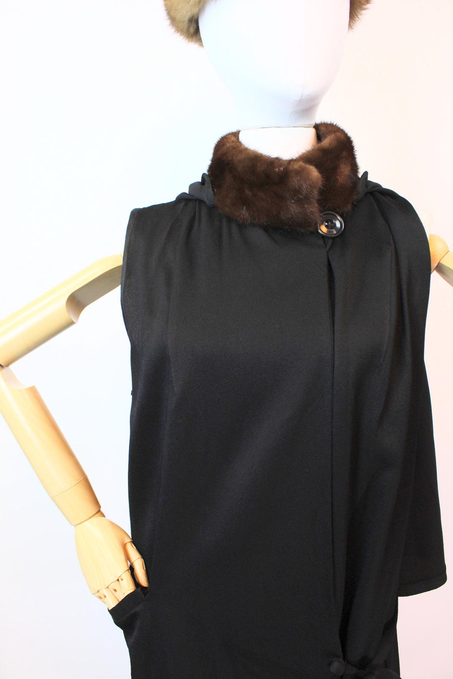 1920s CAPE fur coat small medium | new fall winter