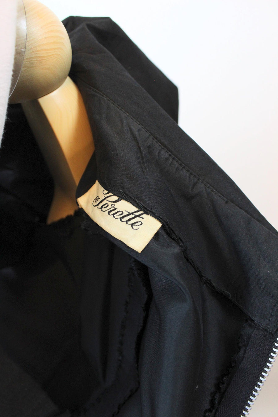 1950s SUZY PERETTE SILK dress small medium | new fall winter