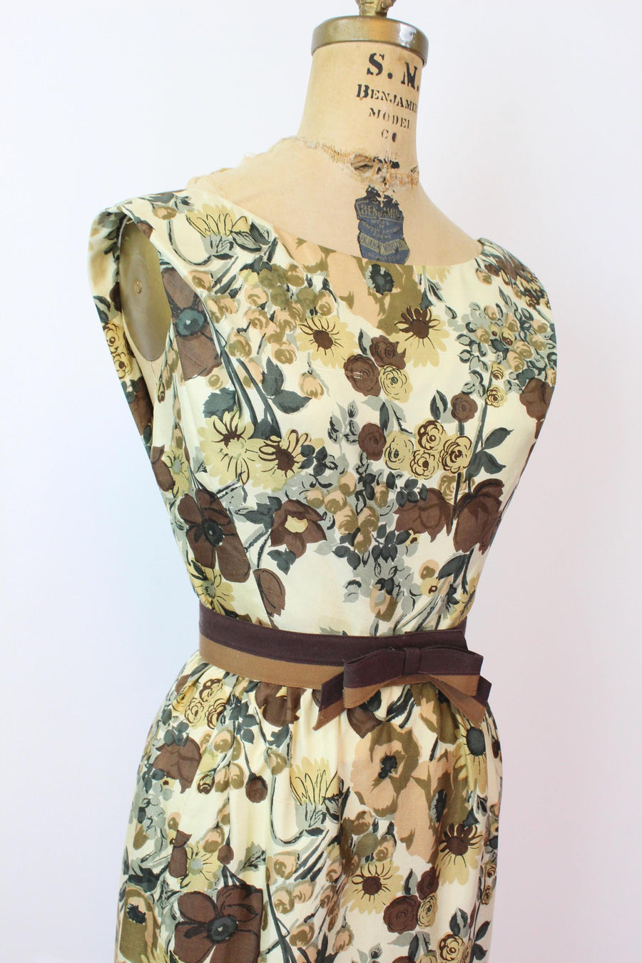 1950s ADELE SIMPSON silk dress xs | new fall winter