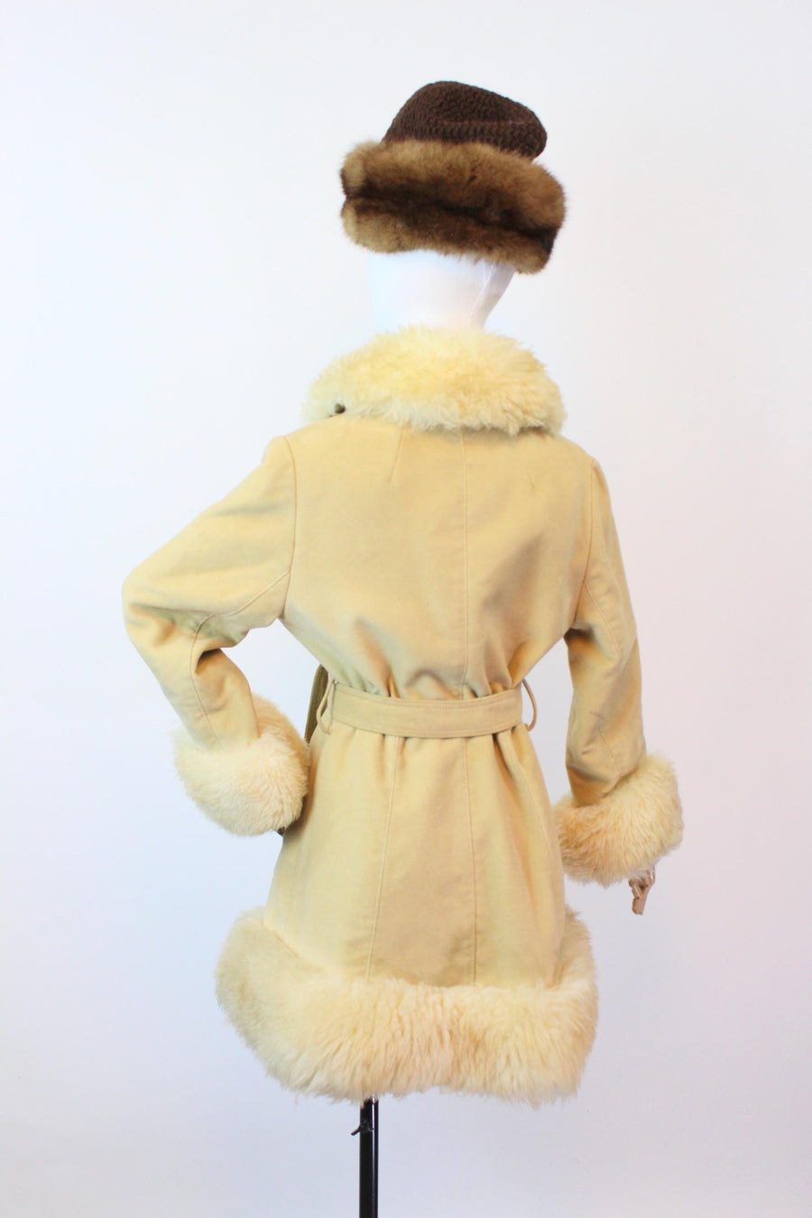 1970s COUNTRY PACER princess fur coat medium | new fall winter