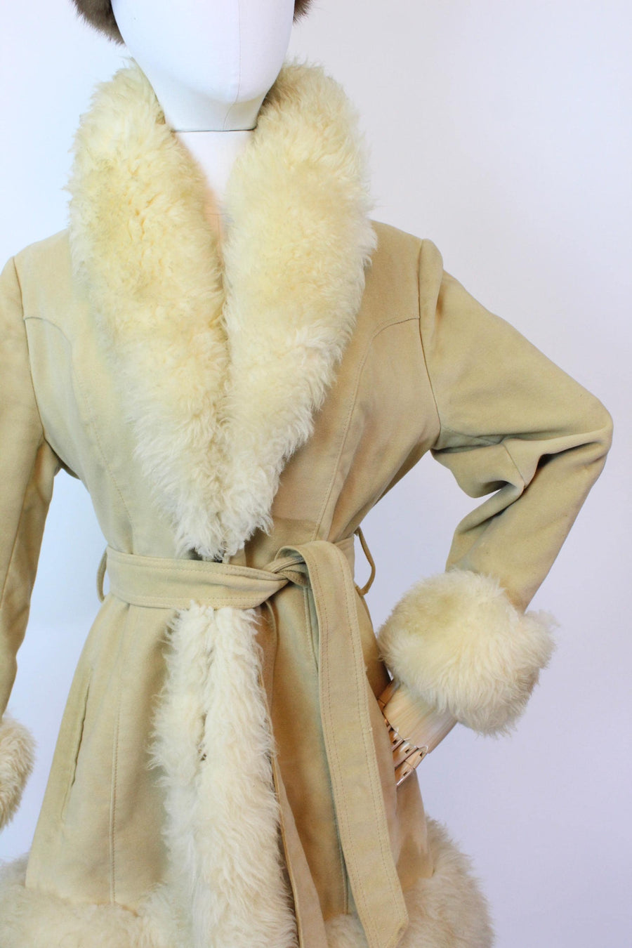 1970s COUNTRY PACER princess fur coat medium | new fall winter