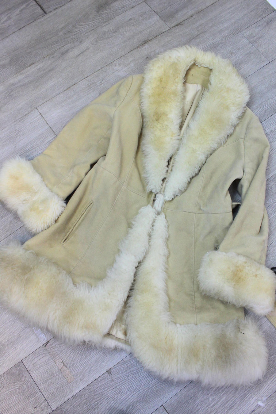 1970s COUNTRY PACER princess fur coat medium | new fall winter