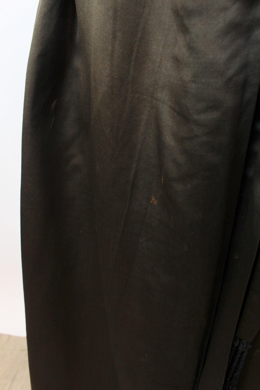 1920s RARE MARABOU silk wrap coat robe | new fall winter