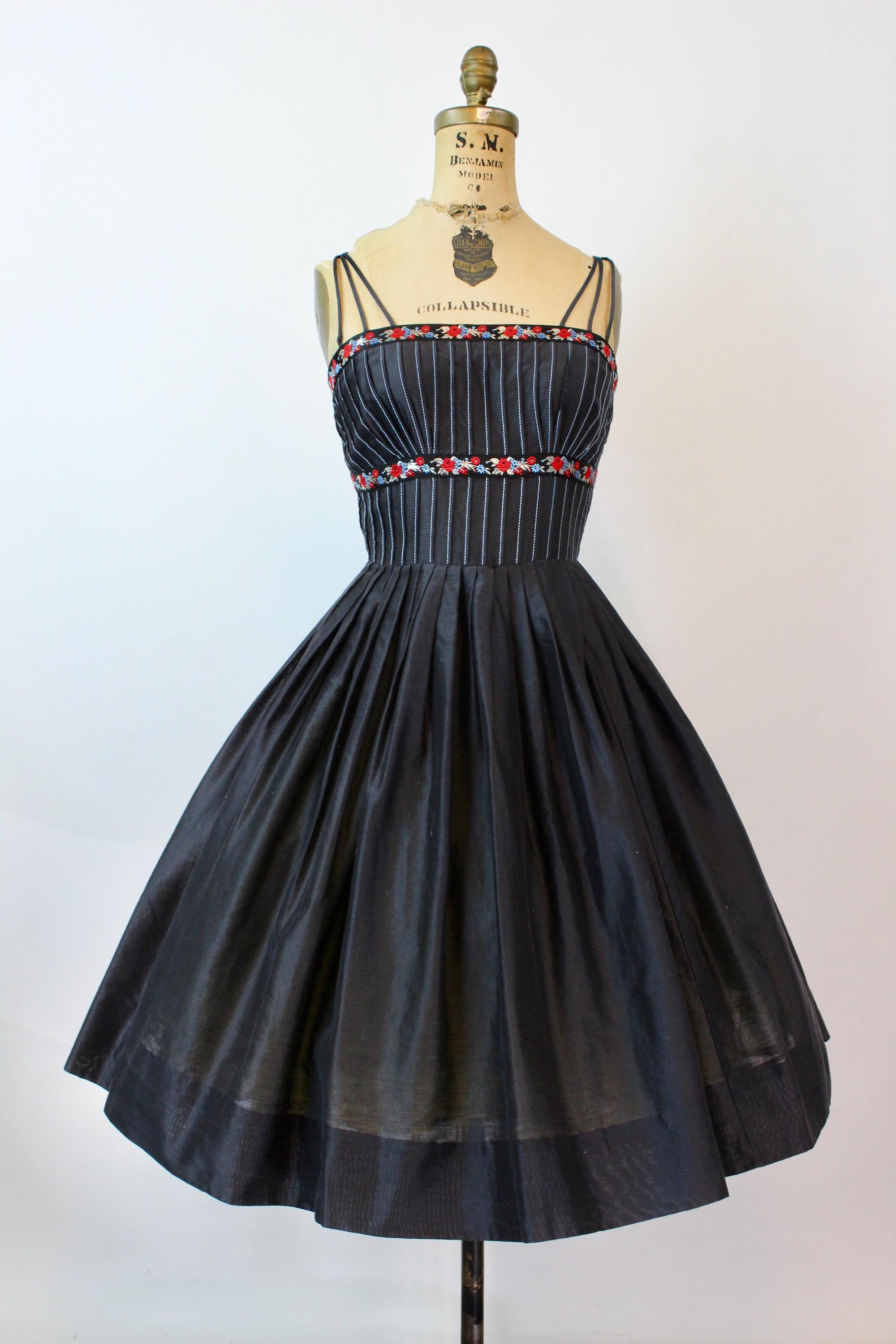 1950s JUSTIN McCARTY cotton sun dress xs | new spring summer