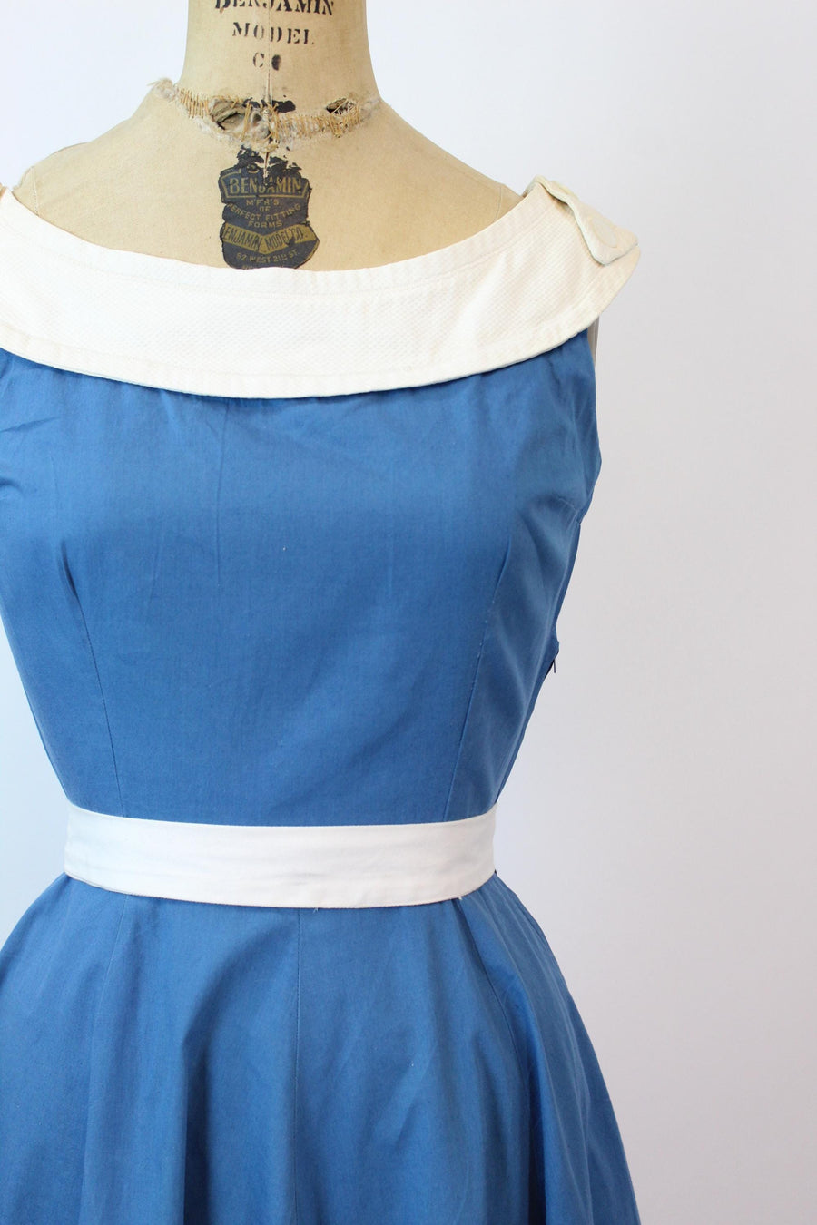 cotton summer dresses for over 50s 1950s COTTON full skirt dress xs