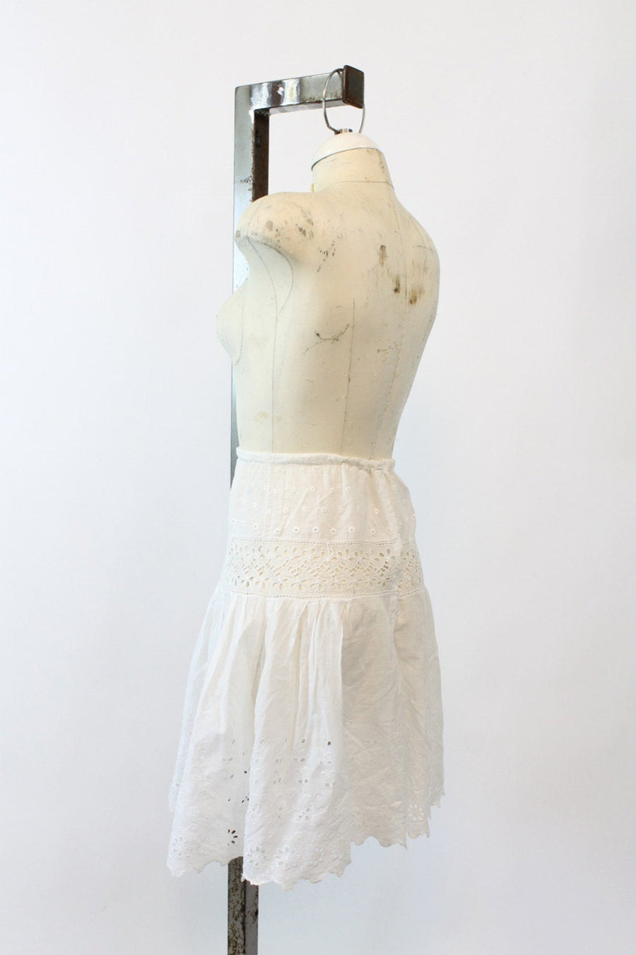 1910s edwardian shorts culottes xs | antique eyelet cotton bloomers
