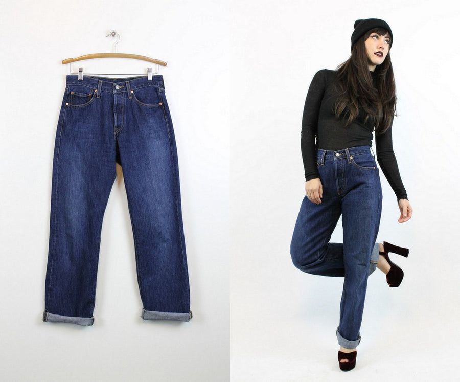 1980s levis denim jeans 501 29