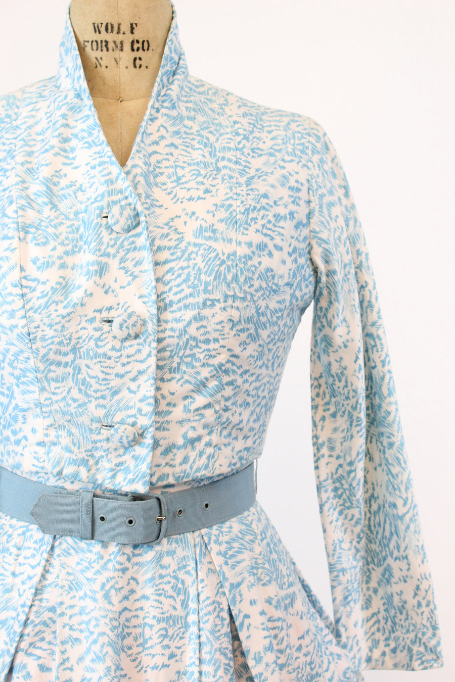 1960s Polly Peck cotton dress and jacket xs | new spring