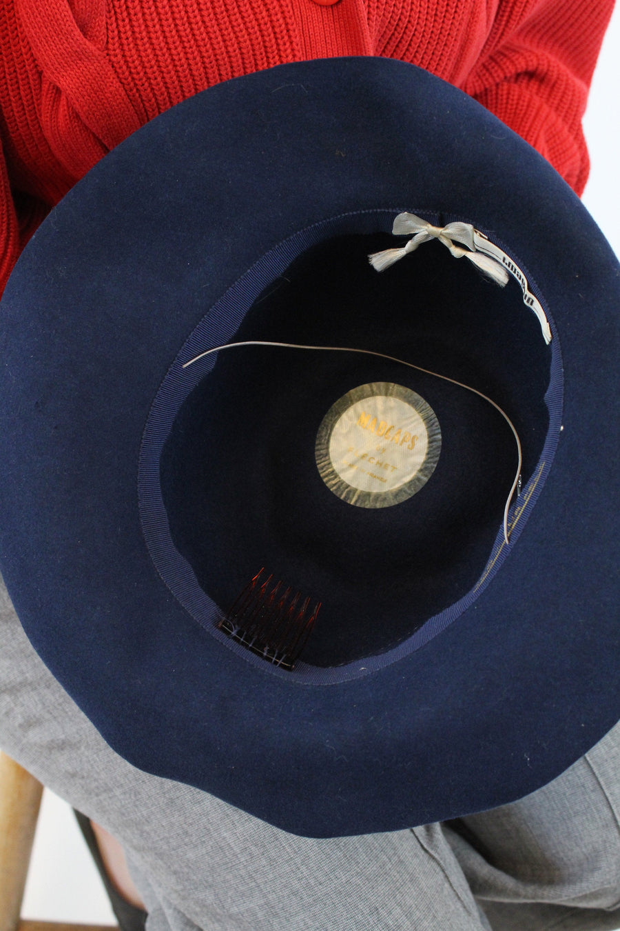 1980s felt hat | western hat | I. Magnin fedora