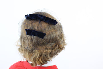1940s net veil hat hair net accessory | new fall
