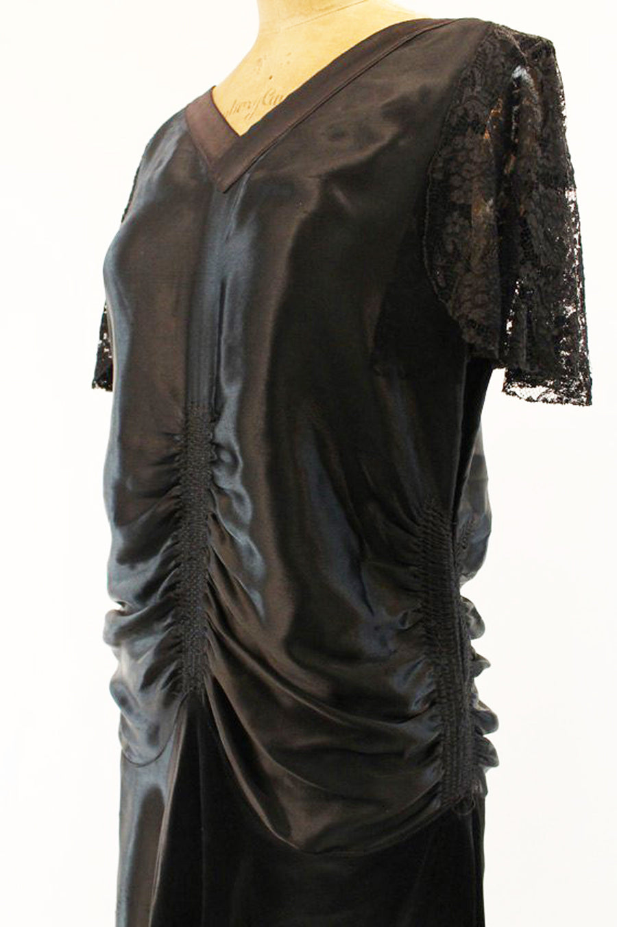 1920s silk lace flapper titanic dress small medium | new winter
