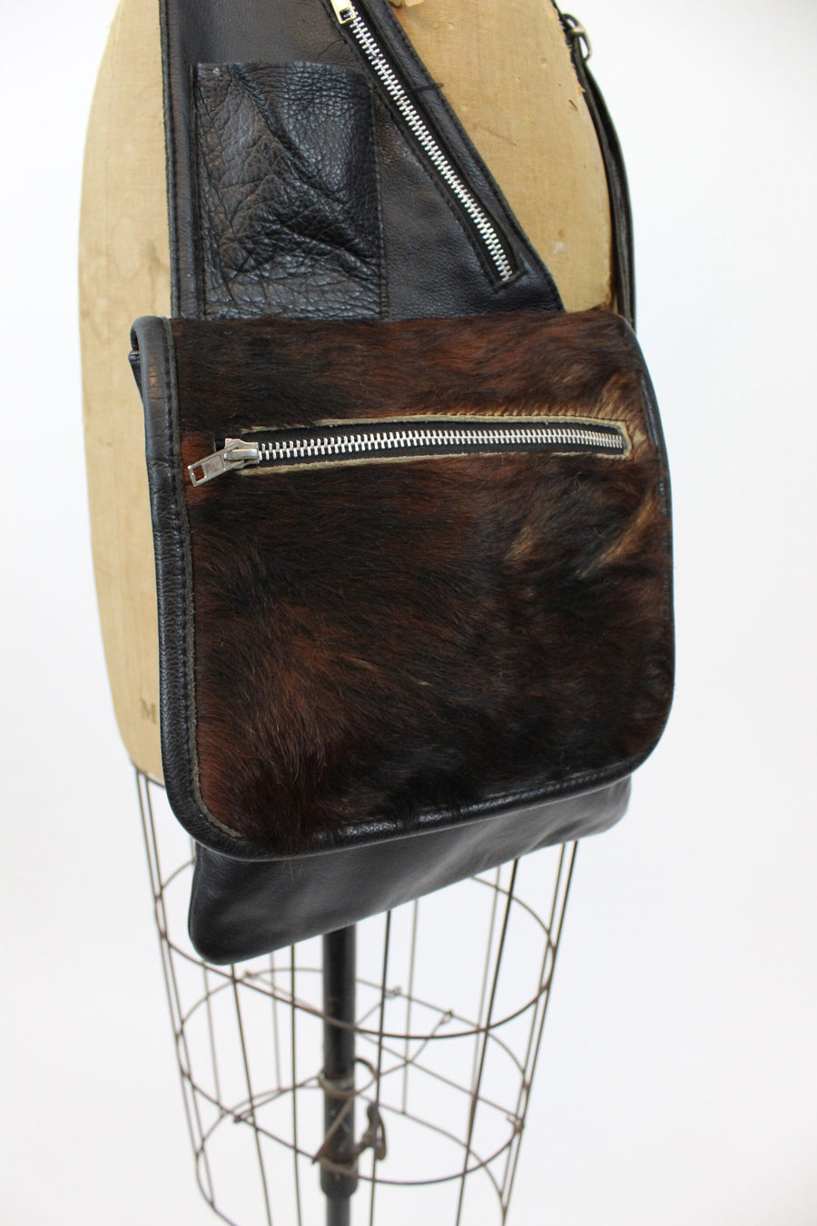 1980s leather ponyskin SLING crossbody | new fall