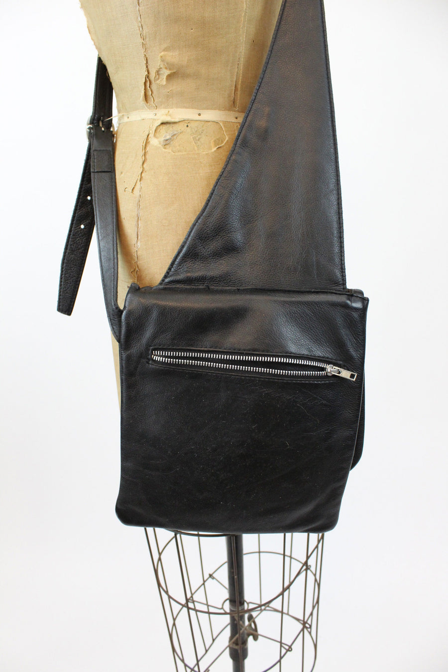 1980s leather ponyskin SLING crossbody | new fall