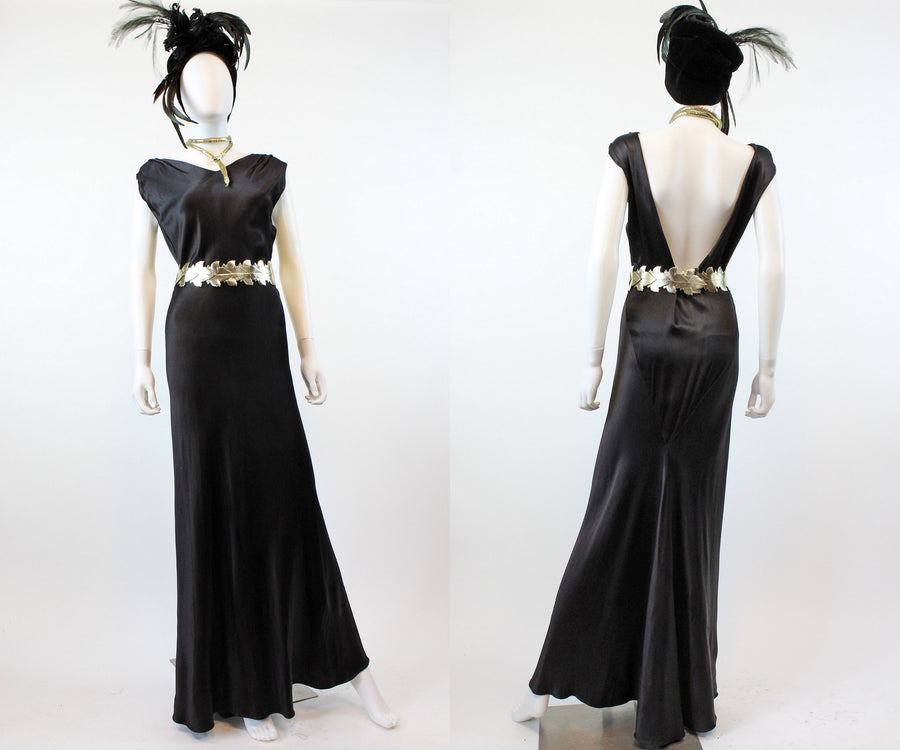 1930s FOGA Fashion Originators Guild gown dress small medium | new winter