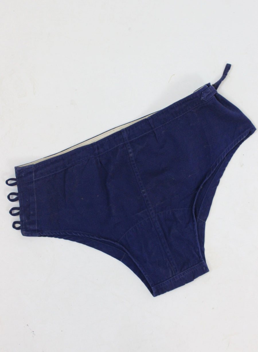 1950s cotton bikini shorts xs swim shorts | new spring