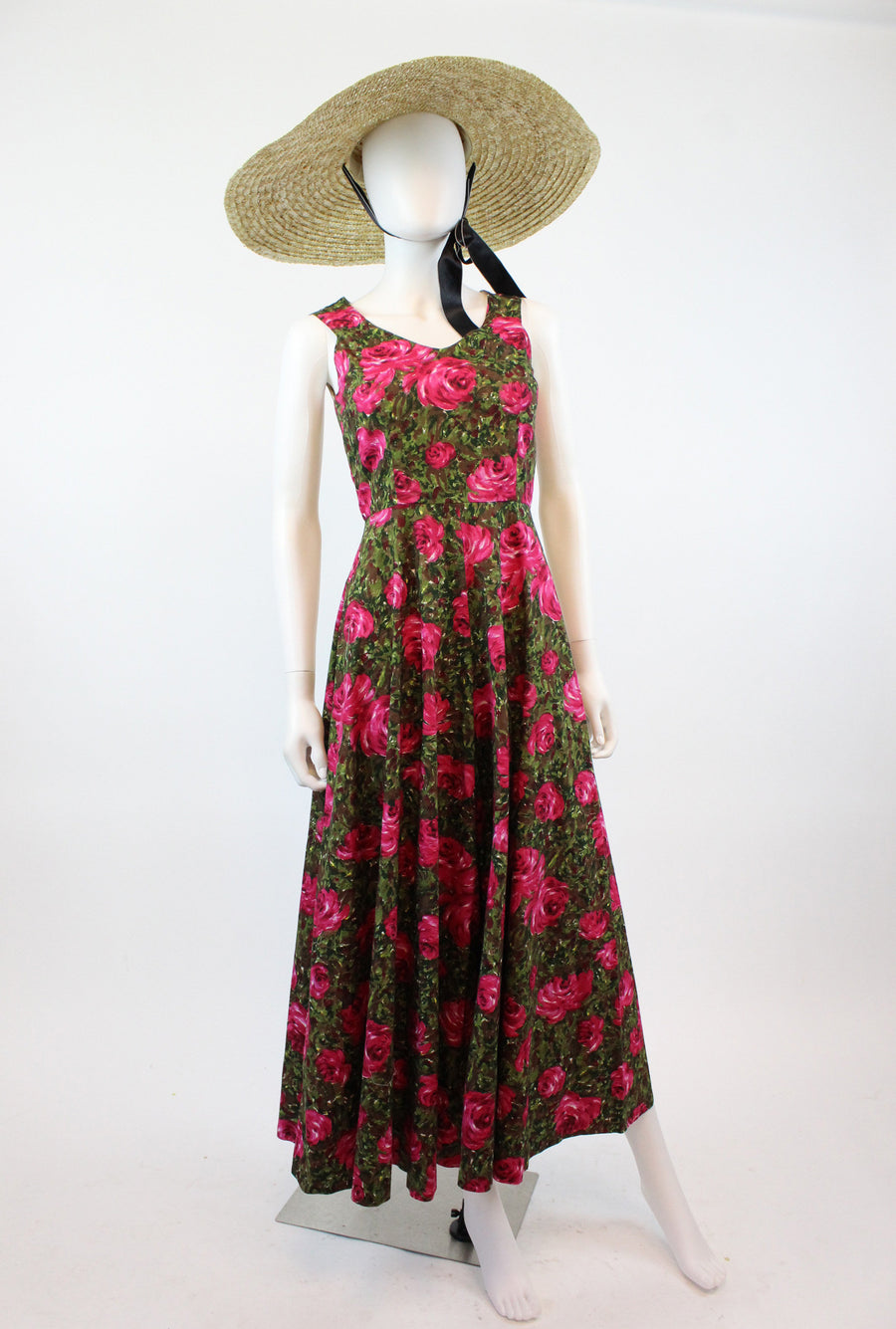 1950s CEEB of Miami rose print jumpsuit xs | new spring