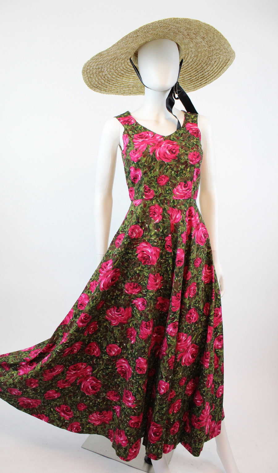 1950s CEEB of Miami rose print jumpsuit xs | new spring