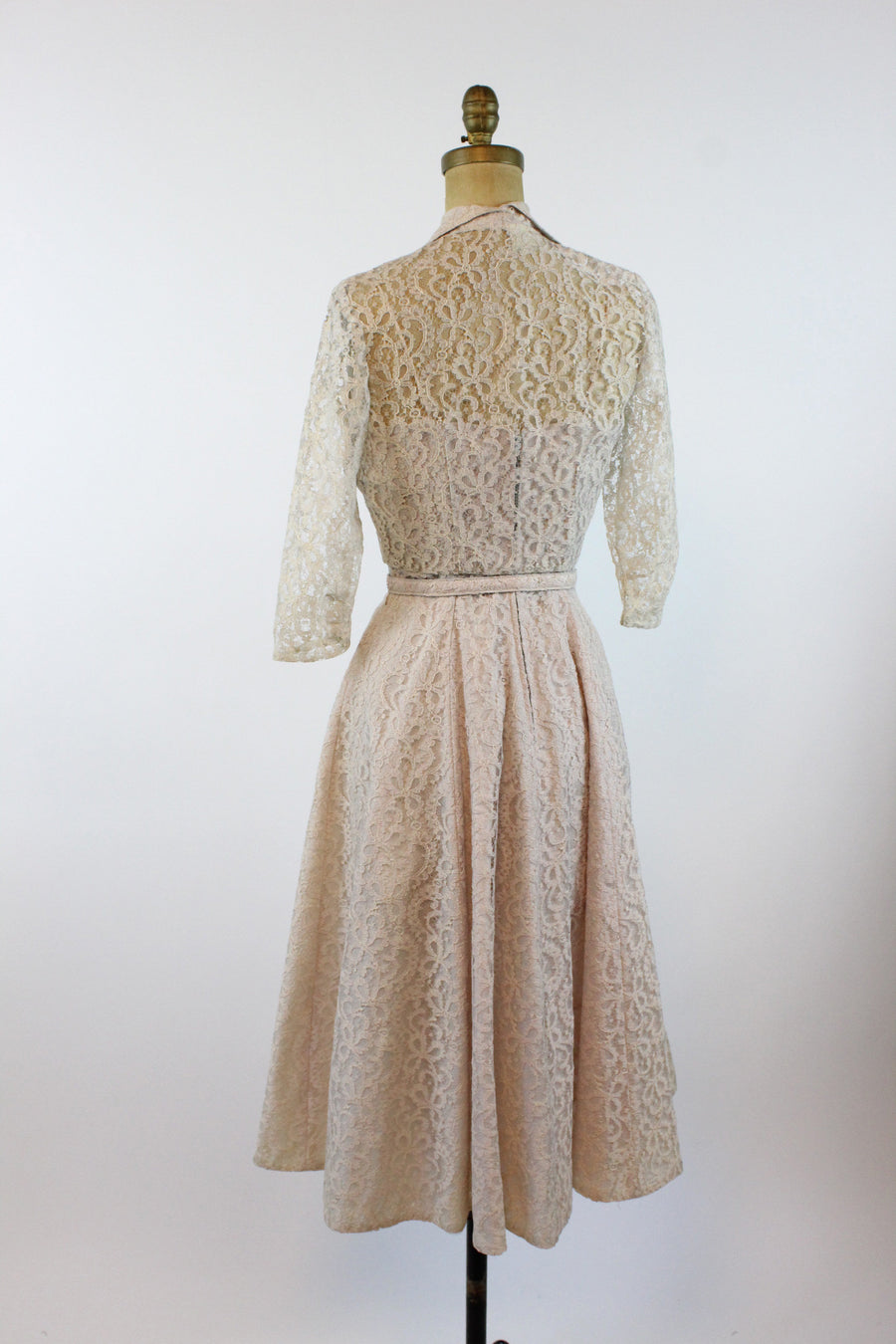 1950s LACE dress and BOLERO xs | new spring PC