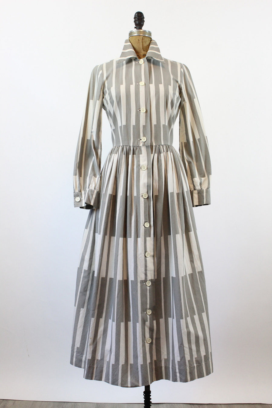 1970s 1973 MARIMEKKO cotton dress small 1970s 1973 MARIMEKKO cotton dress small