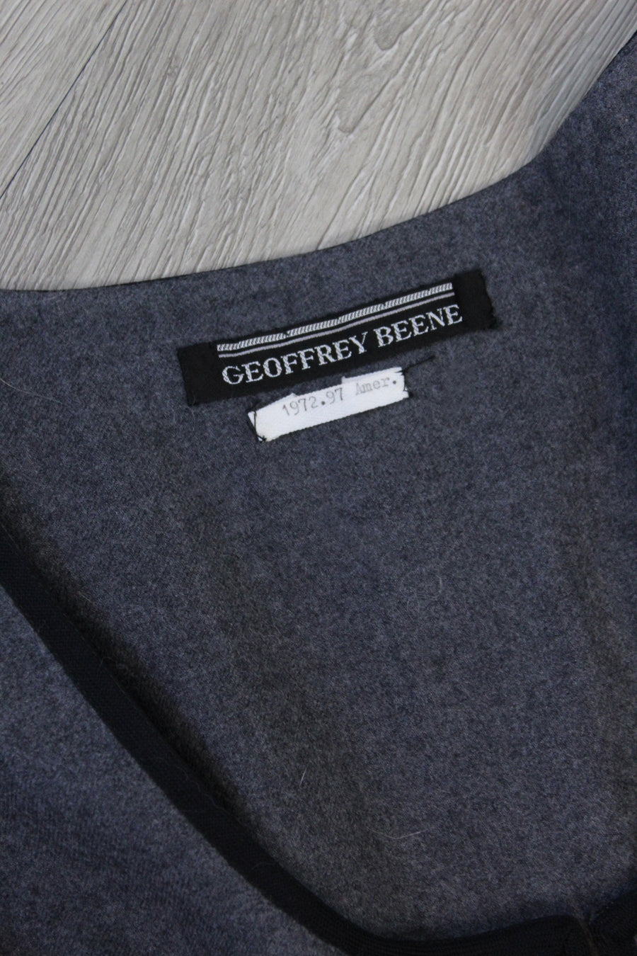 1960s GEOFFREY BEENE empire wool dress xs | new winter | JMC
