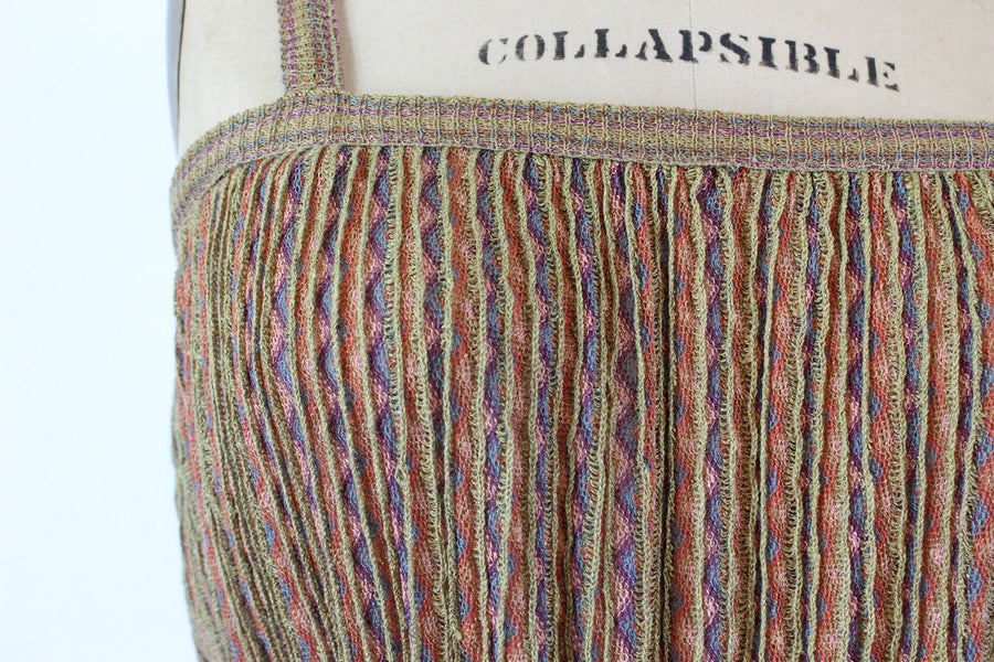 1980s MISSONI knit dress small medium | new summer