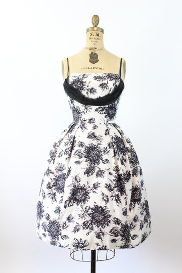 1950s LORRIE DEB cotton pique dress xxs | new summer