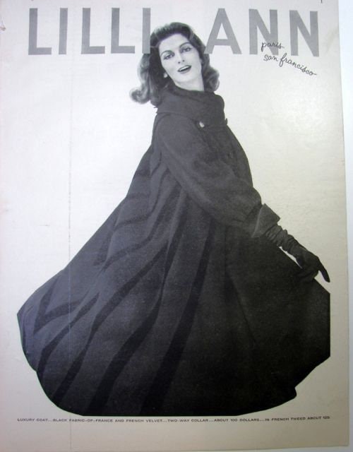 1950s TRAPEZE velvet mohair SWING coat all sizes  | new fall