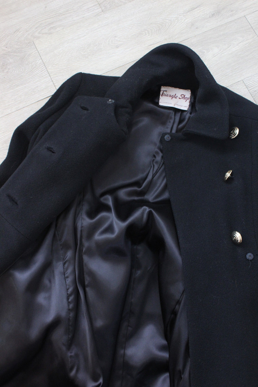 1970s 1971 documented RIVA military wool coat small | new fall